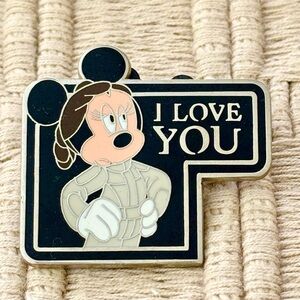 DISNEY x STAR WARS 2011 Minnie Mouse as Princess Leia  Pin